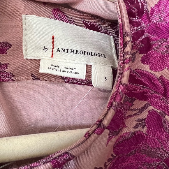 By Anthropologie Short/Sleeve Babydoll Mini Dress - Picture 2 of 7